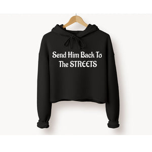 Back to the STREETS Cropped Hoodie