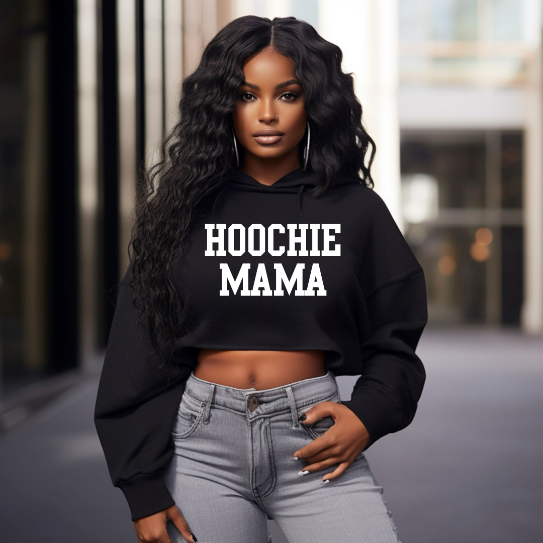 Hoochie Mama Cropped Sweatshirt