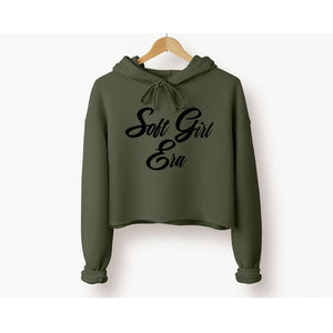 Soft Girl Era Cropped Hoodie