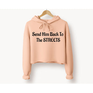 Back to the STREETS Cropped Hoodie