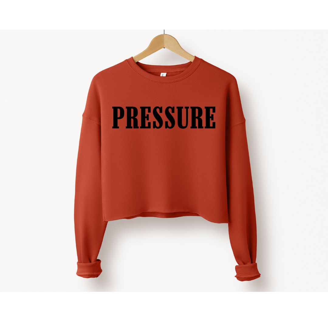 PRESSURE Cropped Sweatshirt