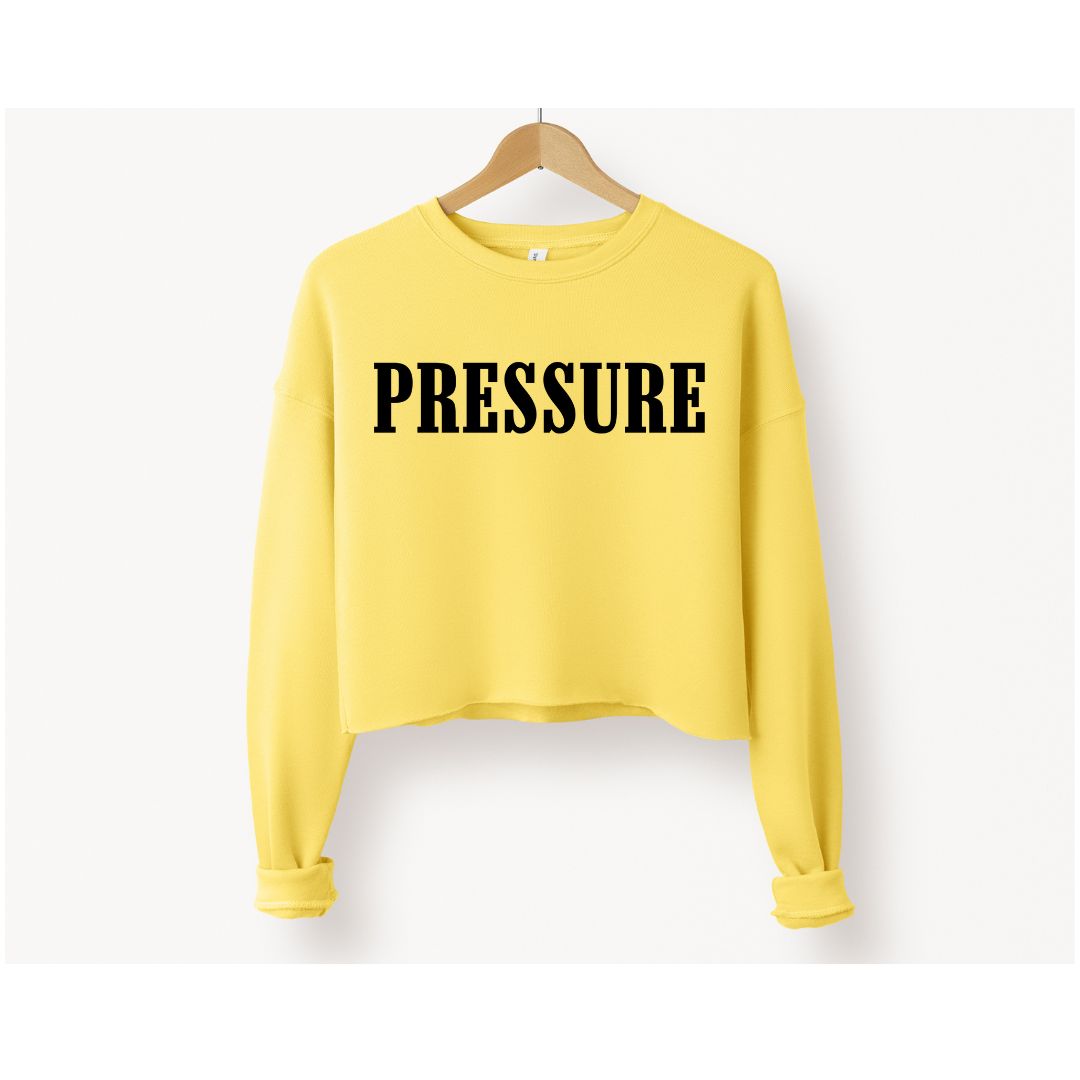 PRESSURE Cropped Sweatshirt