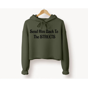 Back to the STREETS Cropped Hoodie