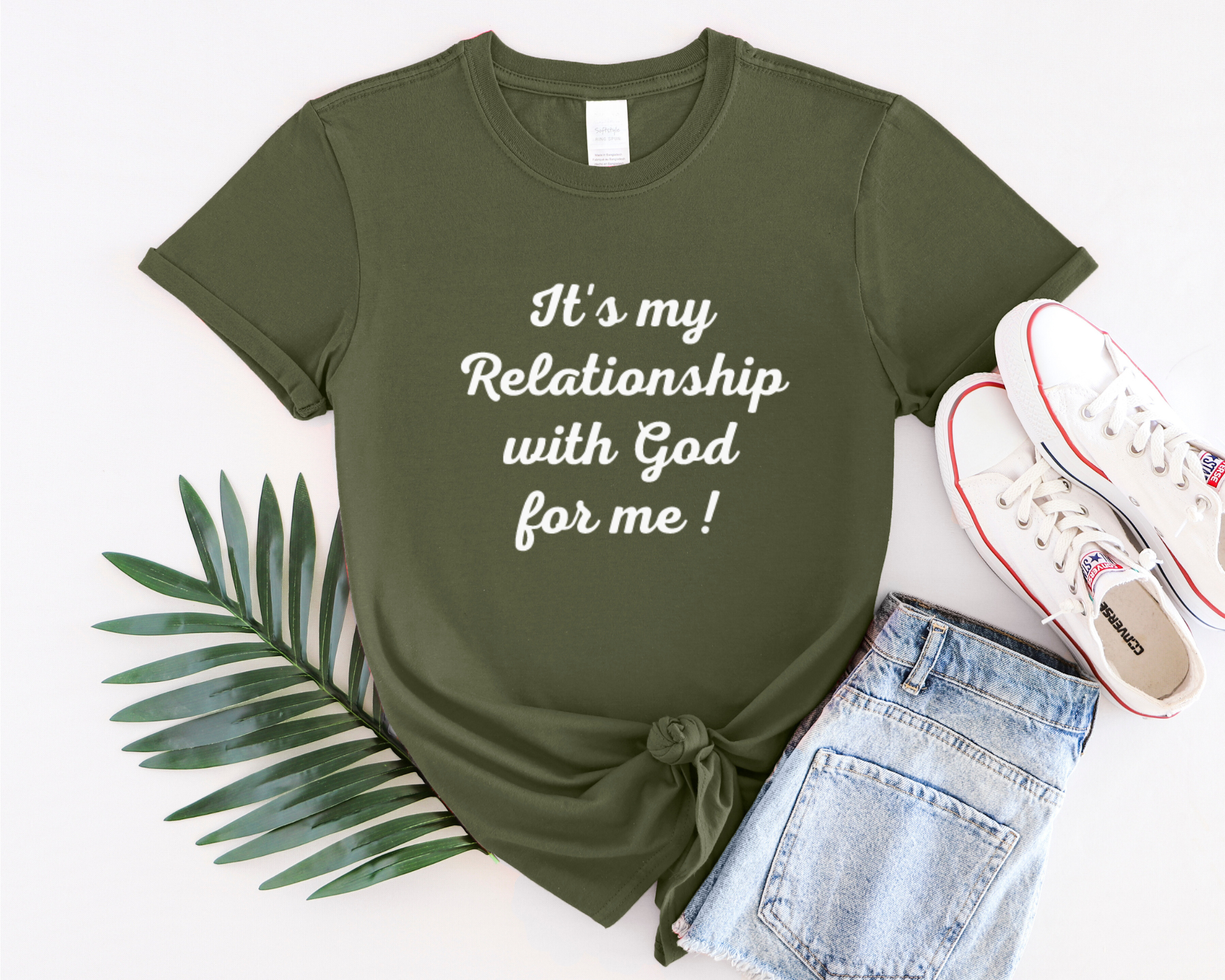 It's my Relationship with God For Me ! ( Slim Fit )