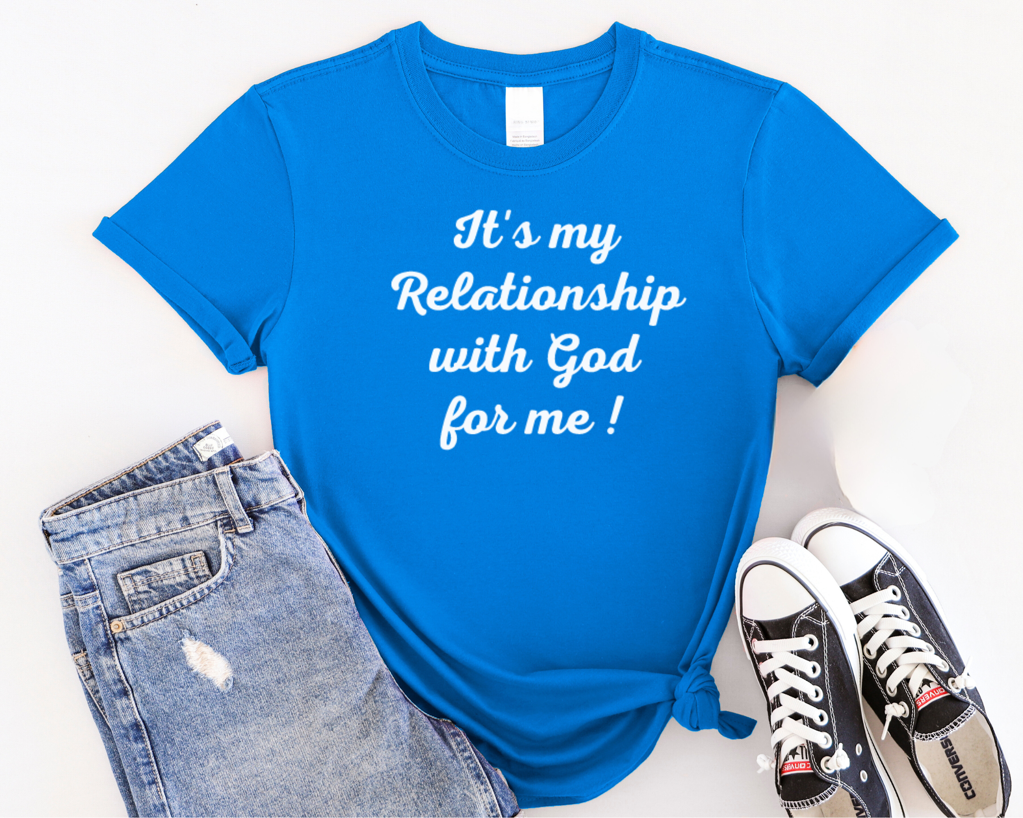 It's my Relationship with God For Me ! ( Slim Fit )