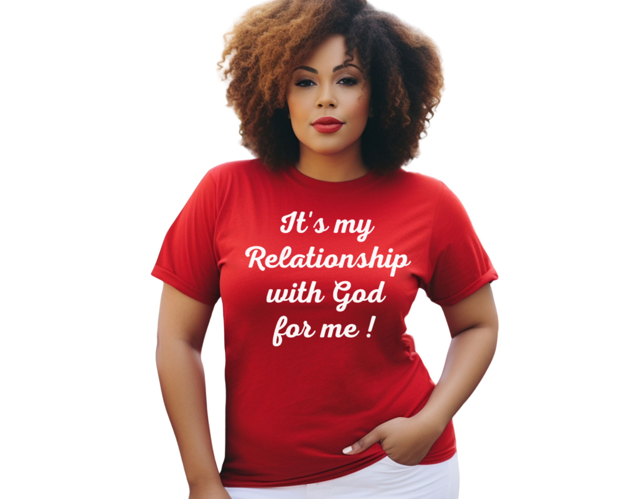 It's my Relationship with God For Me ! ( Slim Fit )