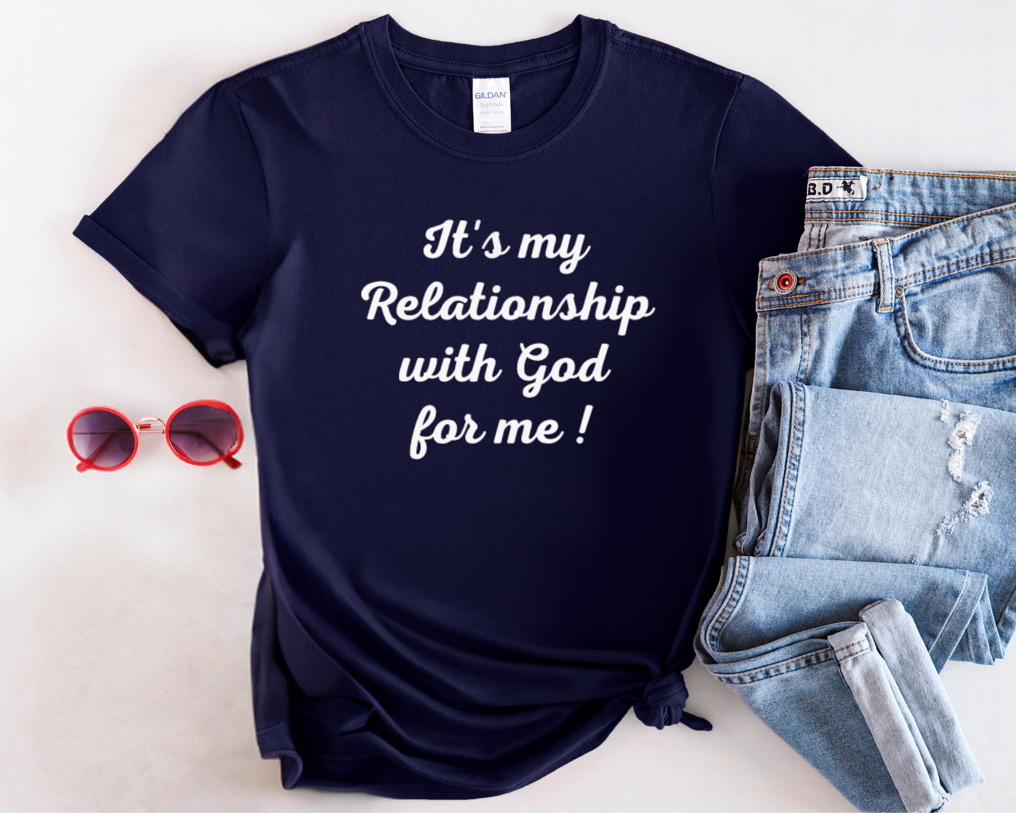 It's my Relationship with God For Me ! ( Slim Fit )