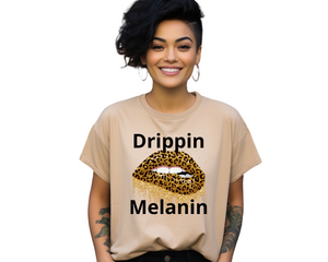 Drippin Melanin-Cheetah Edition (Slim Fit)