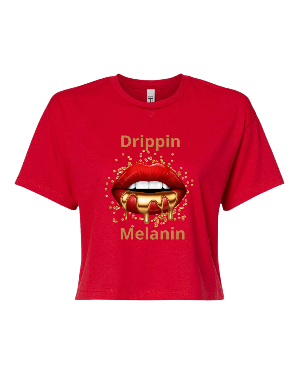 Drippin Melanin Crop Top