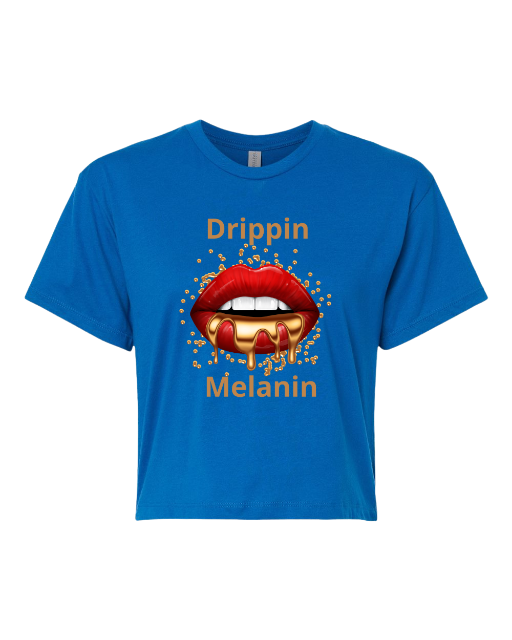 Drippin Melanin Crop Top