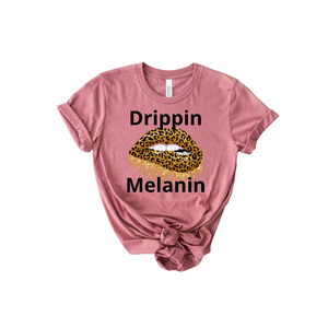 Drippin Melanin Cheetah (Relaxed Fit)