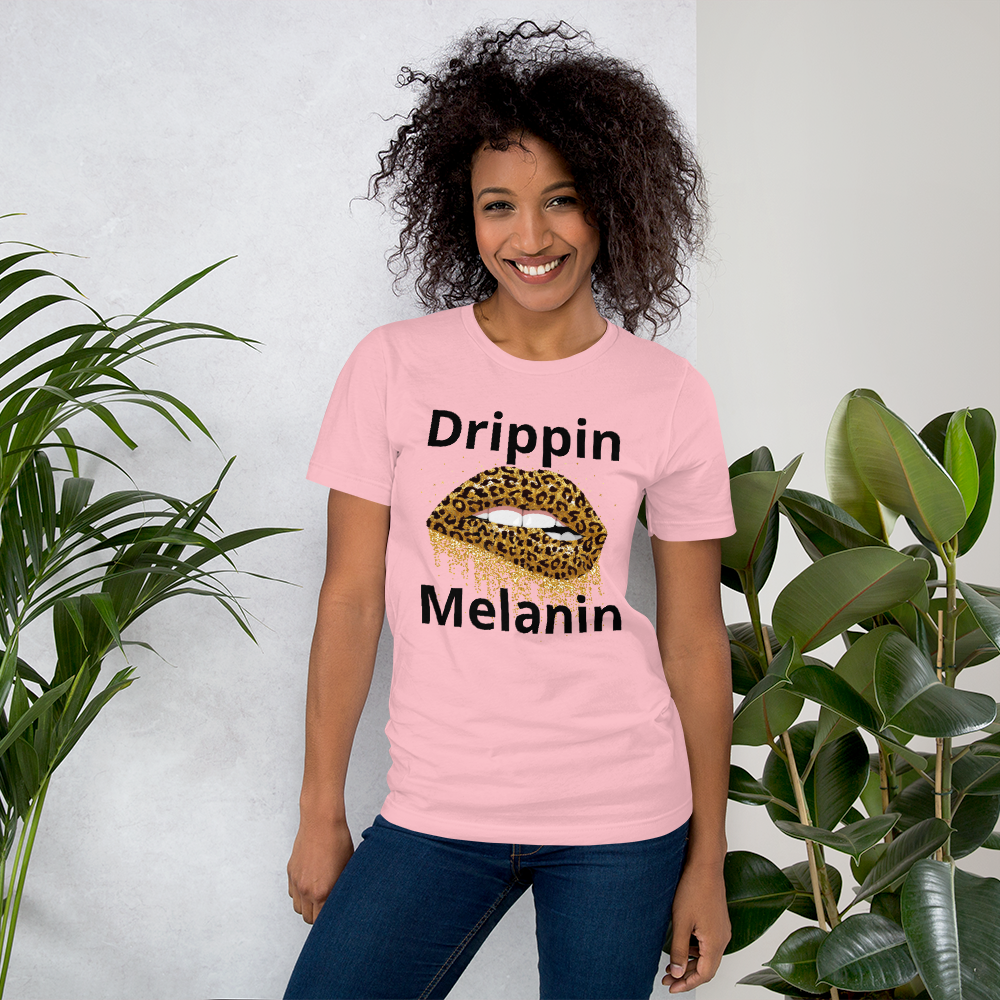 Drippin Melanin Cheetah (Relaxed Fit)