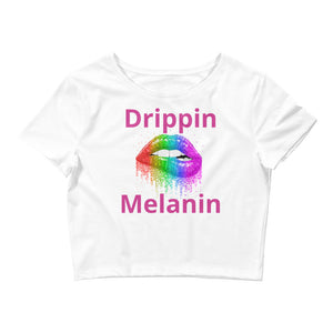 Drippin Melanin-Rainbow Edition (Crop Top)