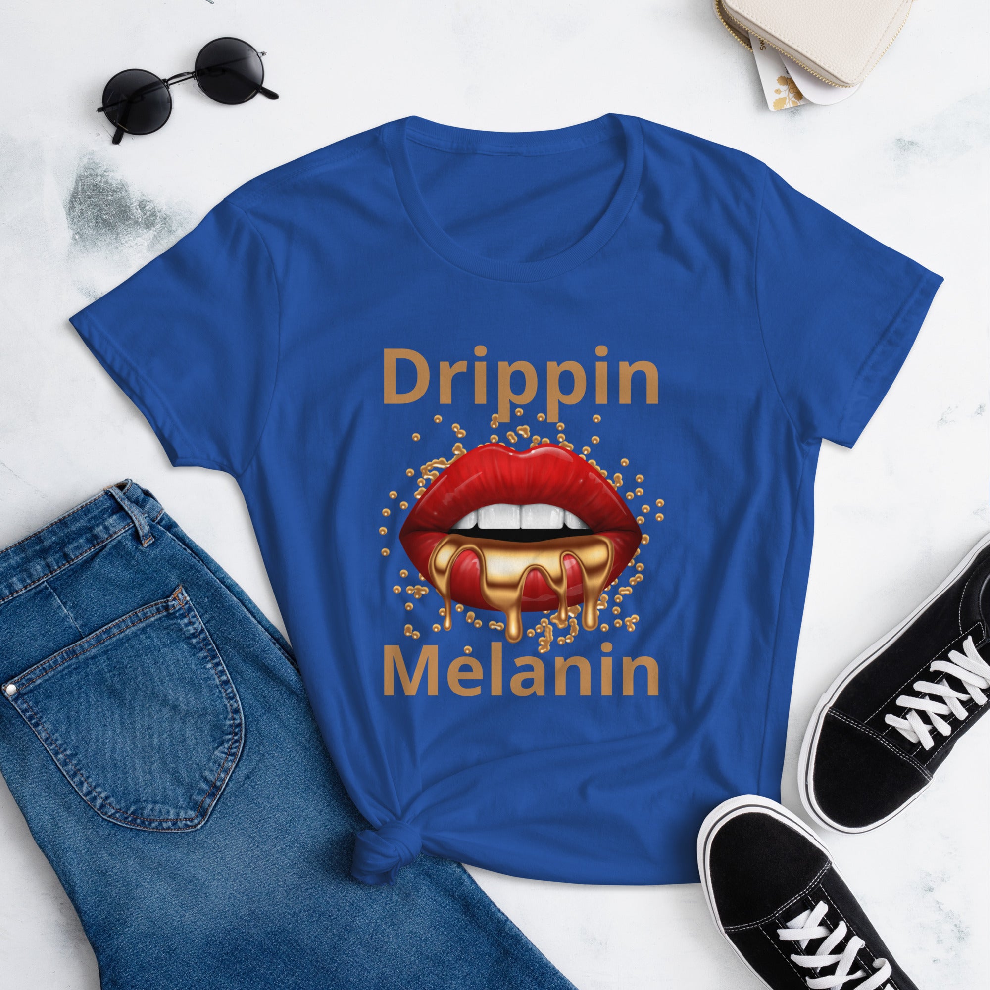 Drippin Melanin (Slim Fit)