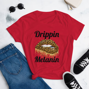 Drippin Melanin-Cheetah Edition (Slim Fit)